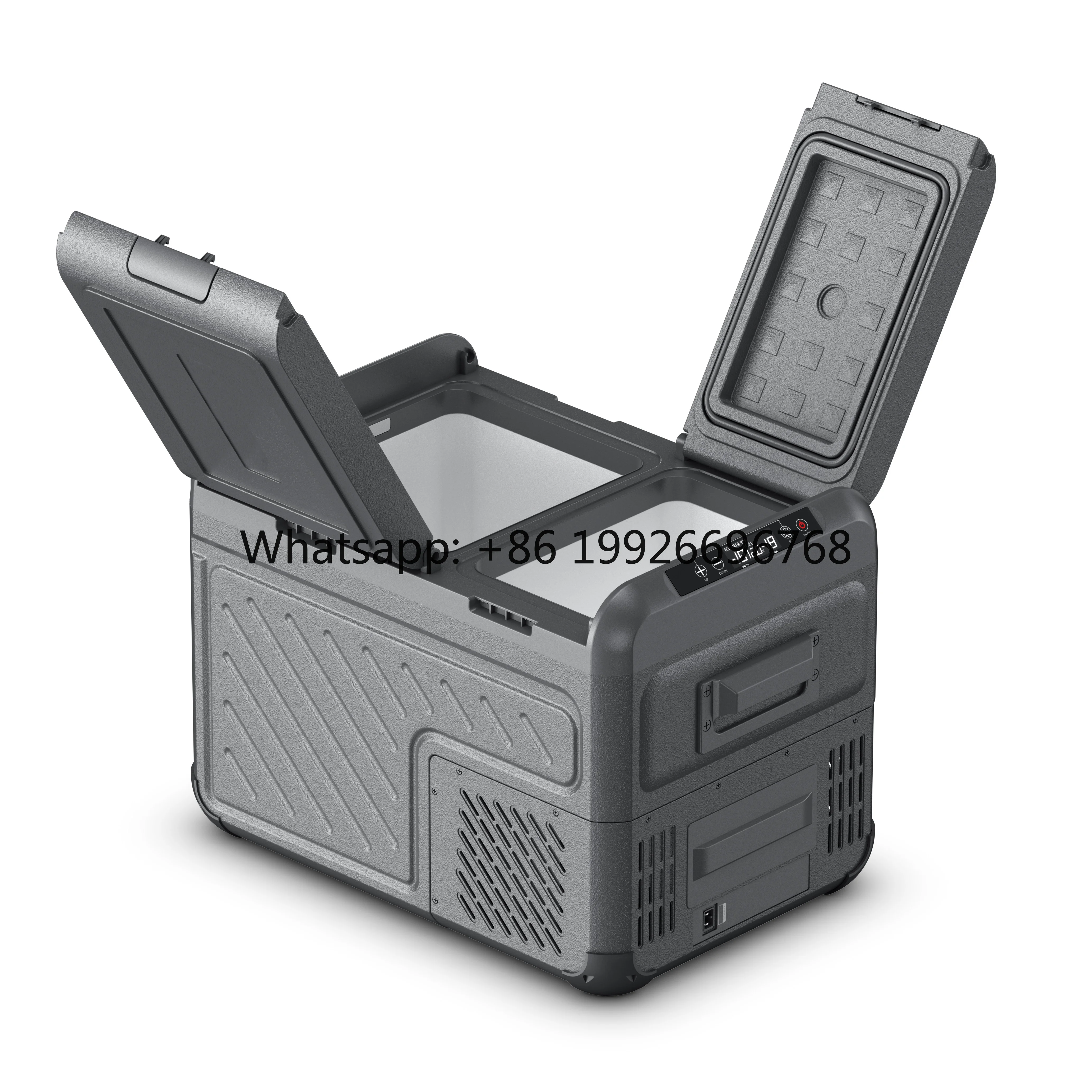 

Custom Logo Portable Mobile Fridge Outdoor Car Refrigerator 12V 24V Freezer Camping Fridge