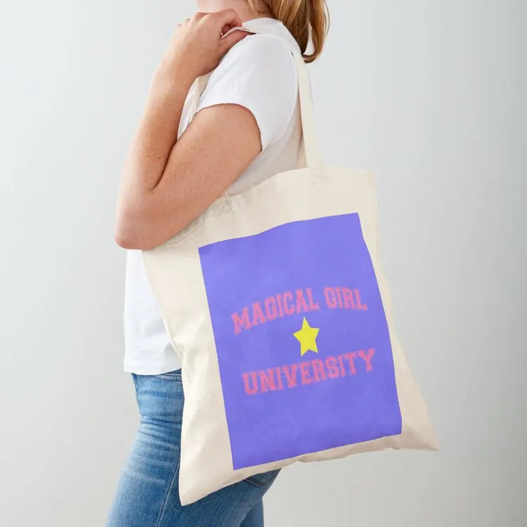 

Magical Girl University Tote Bag canvas tote bags Shopping bags Shopper shopping bag logo