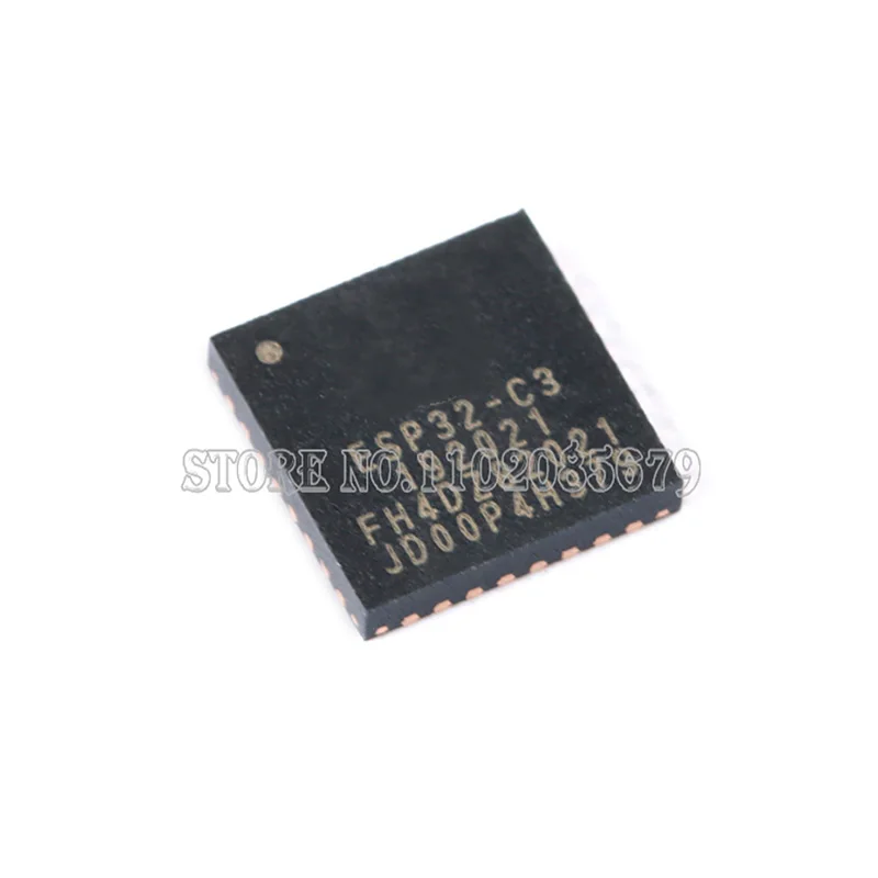 5-10PCS 2022+ 100%New original  ESP32-C3FH4 ESP32-C3 QFN-32 Wireless transceiver chip