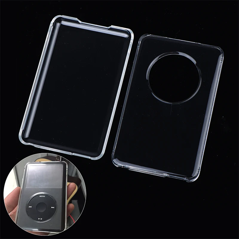 (Thin Version /5TH/2009+ 6Th ) Protector For IPod Classic 6th Gen 120GB 160GB 80GB / 5th 30GB Crystal Clear Hard Cover Case