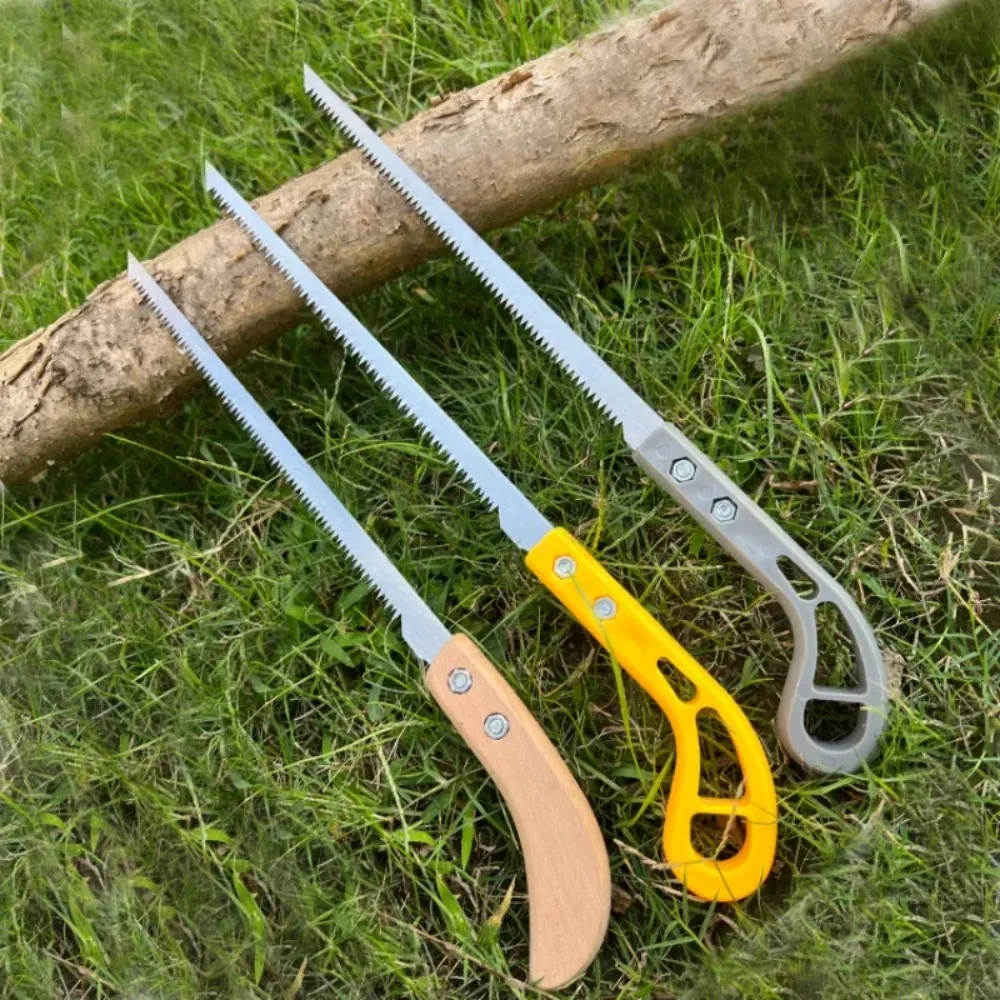 Handsaw Garden Saw Steel Saw Tools W/ Wooden Handle Woodworking Saw Convenient For Wall Panel Bending