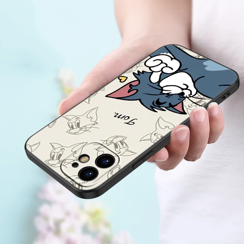 T-Tom And J-Jerry Case For Samsung Galaxy A55 A54 A53 A52S A35 A34 A33 A32 A25 A24 A23 A22 A15 A14 A13 A12 A73 A71 A70 A51 A50