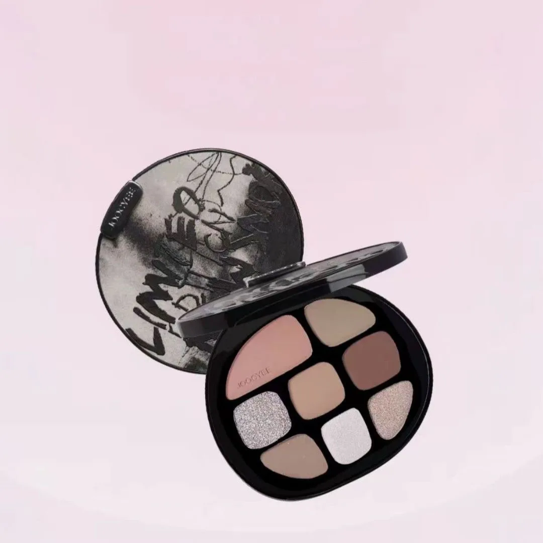 JOOCYEE 8-Color Eyeshadow Palette All-in-One Neutral Makeup Palette,Matte & Shimmer Finishes,Daily Natural Wear,Highly Pigmented