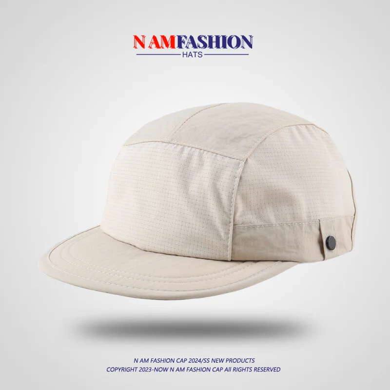 Quick-Drying Hat Outdoor Hiking Climbing Men and Women Baseball Cap Short Brim Sun-Proof Baseball Cap Tide