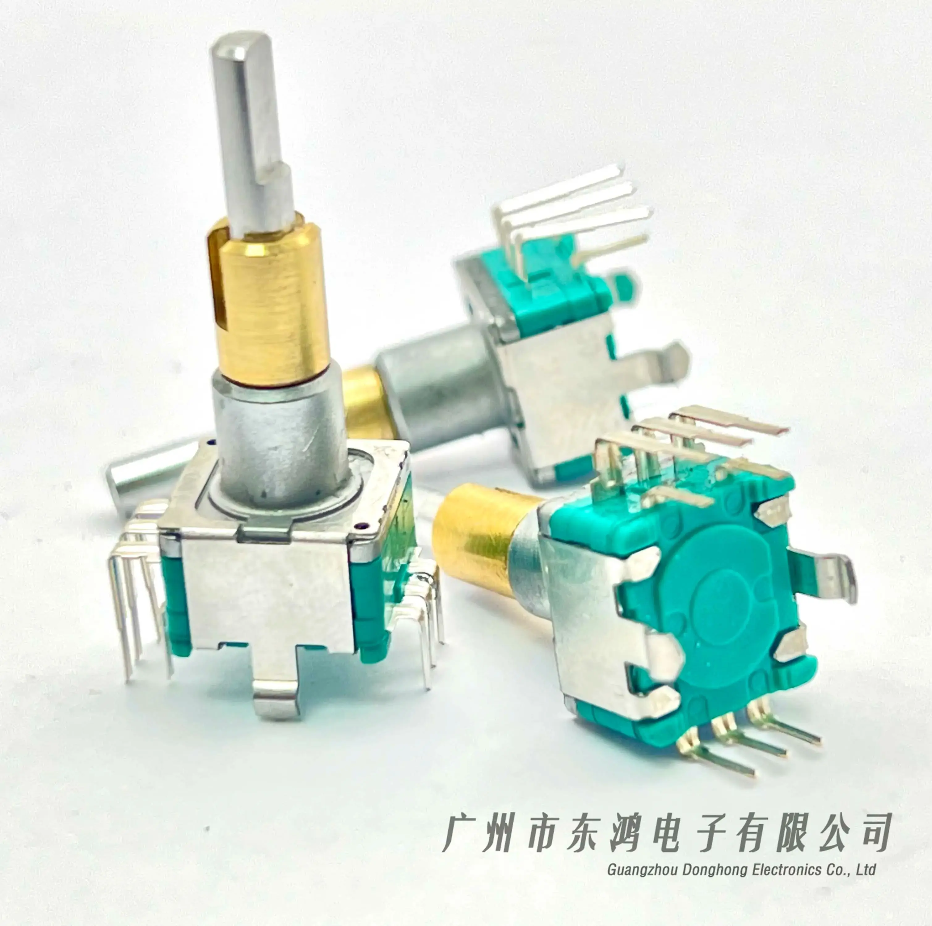 1 PCS ALPS Duplex EC11EBB24C03 Dual Axis Duplex Encoder with Switch 30 Positioning Number 15 Pulse Point Handle 25