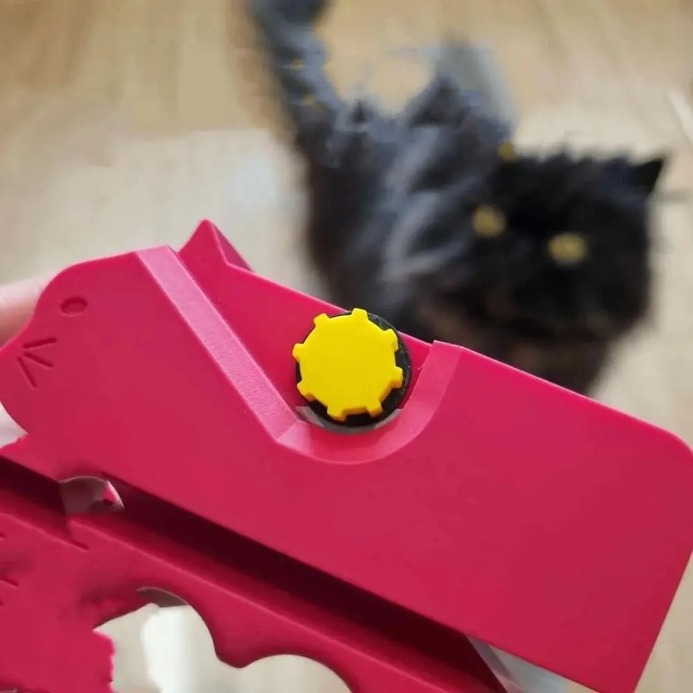 Handheld Cutting Tools Cardboard Cutter for Cat Scratchers Portable Creative 3D Printed Card Board Cutter Cute