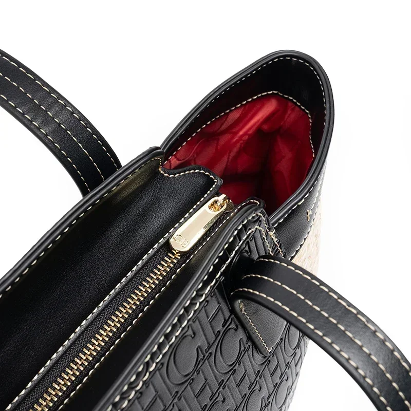 CH Crossbody Bag Fashion Multi Functional Women's Light Luxury Handbag Large Classic High Quality Women's Shoulder Bag