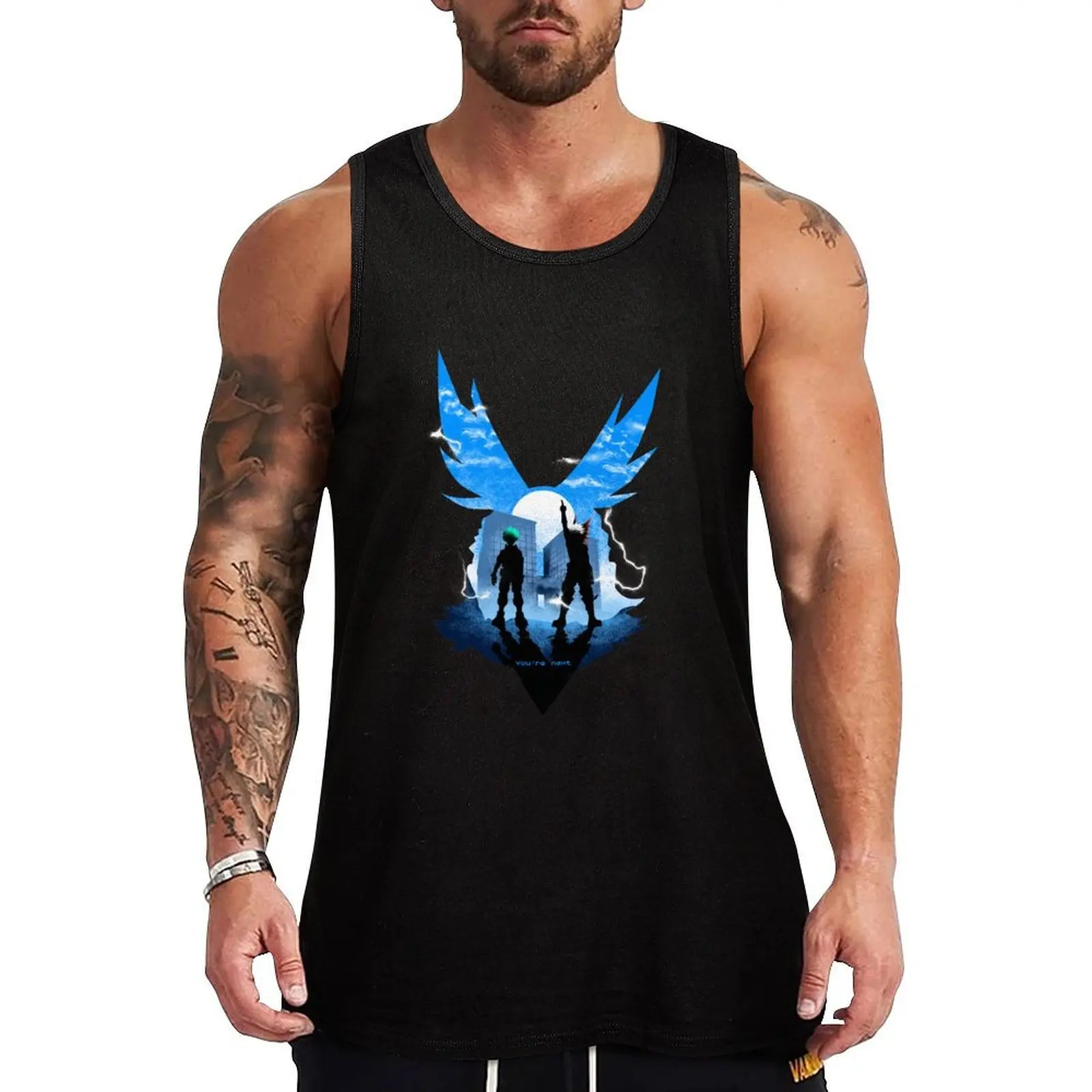 

You're Next! Tank Top Gym t-shirt man gym training accessories anime clothes