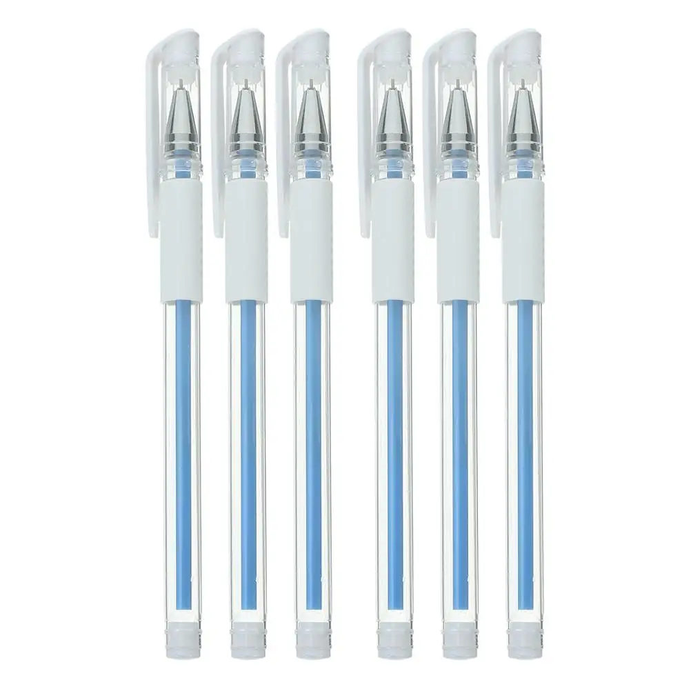

6 Pcs Beauty Pen Eyebrow Marker Ruler Pens Skin Tags Tattoo Tool Splashproof Longlasting Precision Positioning Safe