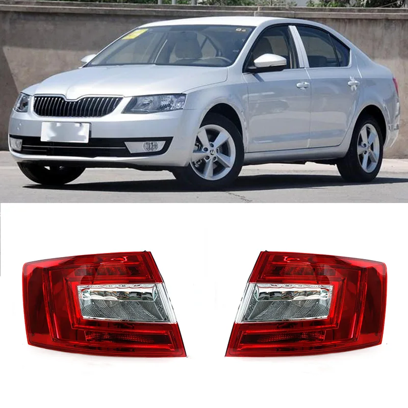 Для Skoda Octavia 2015 2016 2017, указатели поворота, задние фонари, задние фонари, стоп-сигналы, противотуманные фары, фары дальнего света, сигнальные огни