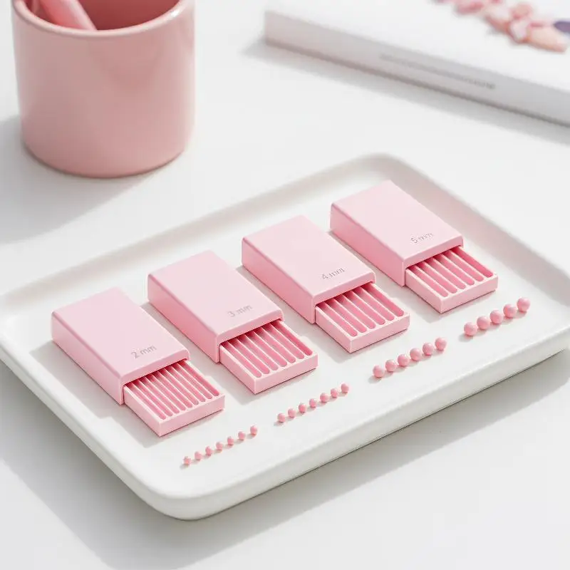4Pcs Soft Ceramic Clay Rubbing Strip Mould Set 2/3/4/5mm Quick Molding Tool for DIY Handmade Ornament Making