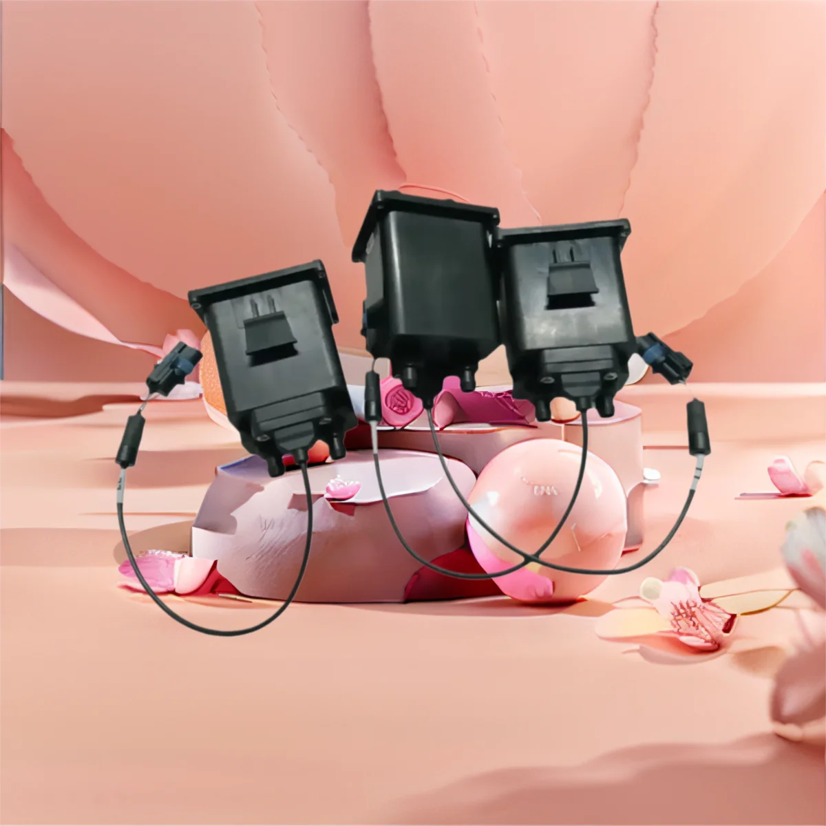 Untuk DJI Agras T40/T20P Modul Pengukur Aliran Aksesori Drone dengan Kabel Sinyal Suku Cadang UAV Perlindungan Tanaman