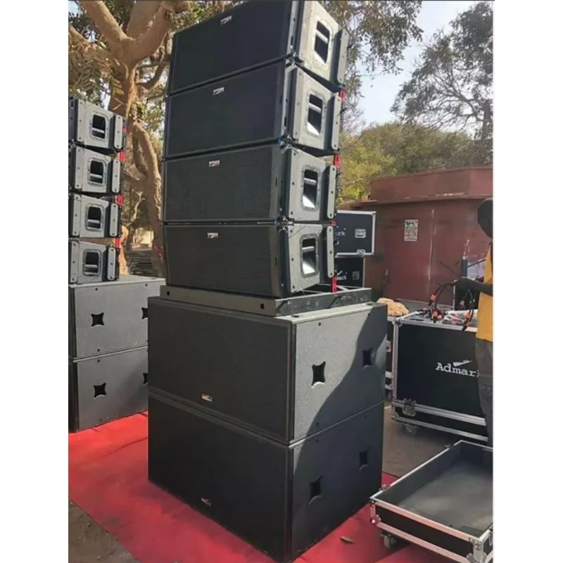 Picture 3: Line Array Speakers System,powered with DSP