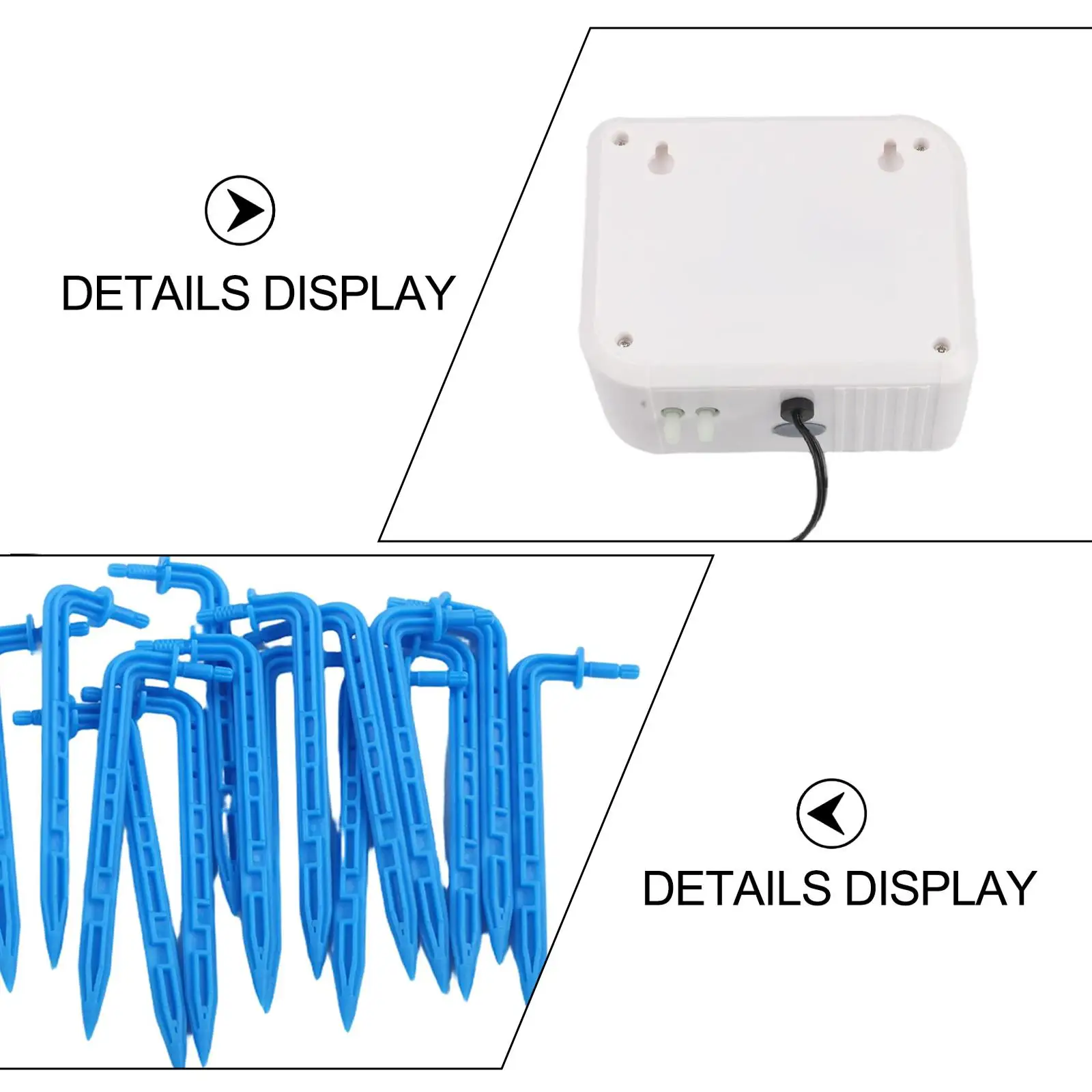For 15 Pots Customizable Irrigation Automatic Watering System Indoor Gardening White black Programmed Plant Watering System
