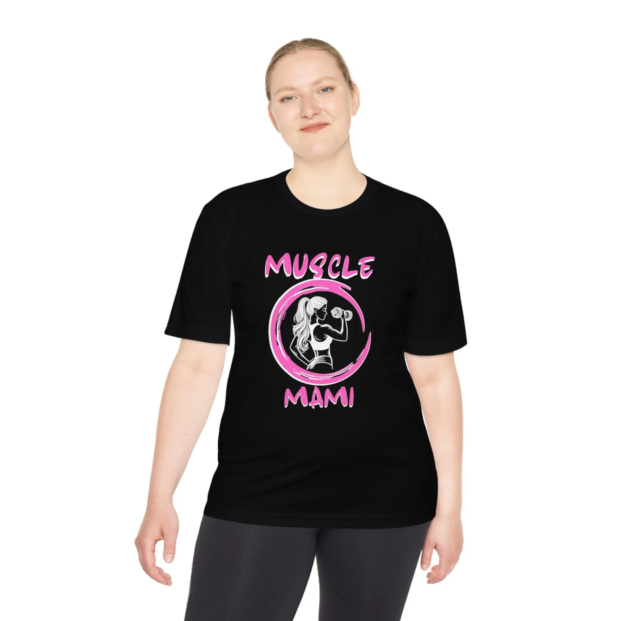 Muscle Mami Moisture Wicking T Shirt