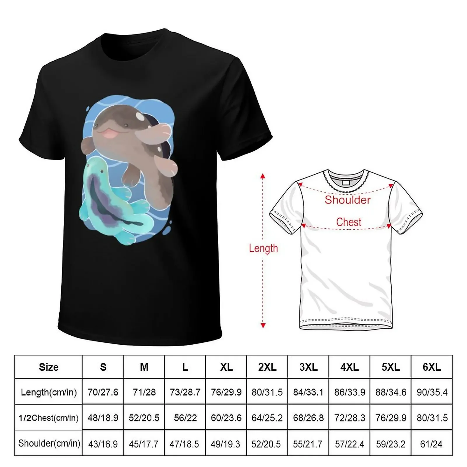 clodsire bleue T-shirt cute clothes sublime hippie clothes summer tops T-shirt men image 2