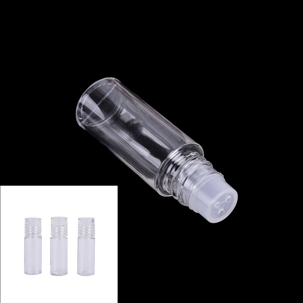 3ml Empty Plastic Sifter Jar Loose Powder Container Screw Lid Makeup Cosmetic Pot Travel Sample Bottle