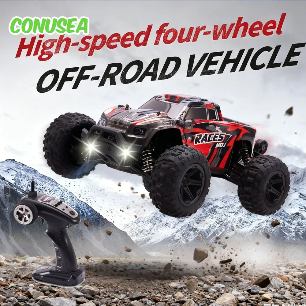 Carro rc de 55 km/h 4wd off-road 1/14, caminhões de controle remoto, veículo de alta velocidade, todo terreno, brinquedos de corrida de deriva para adultos, crianças e meninos