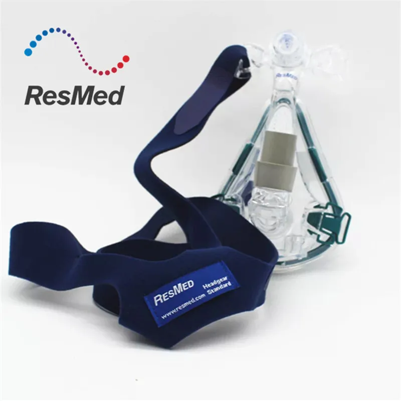 

Головные уборы ResMed Mirage Quattro для маски CPAP, оригинальный ремешок на голову, не полный комплект