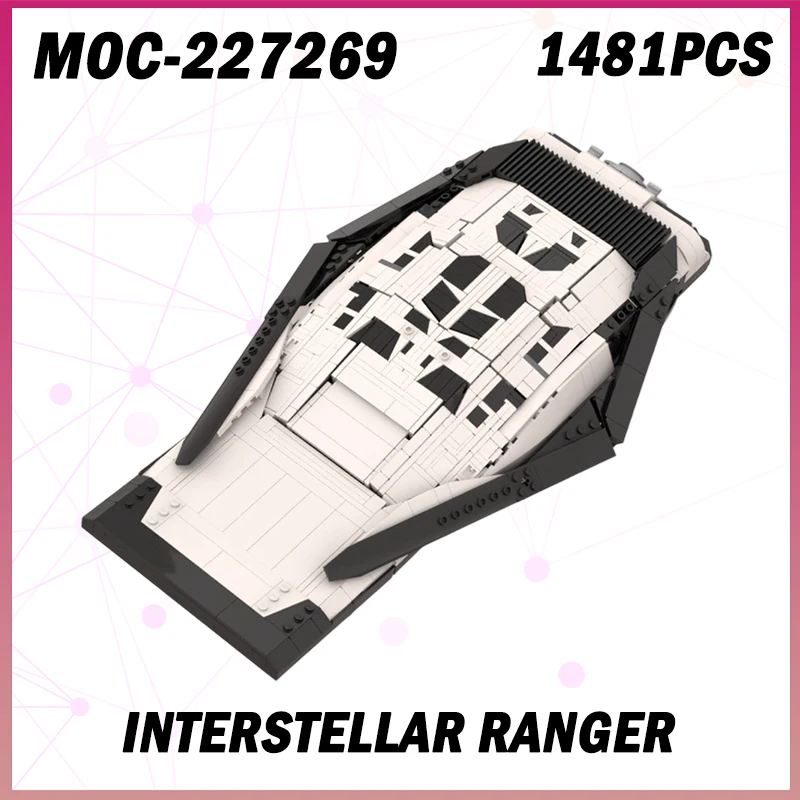 

1481PCS MOC-227269 Space War Interstellar Ranger Building Block Model Brick Complex Set Creative Desktop Decoration Gifts