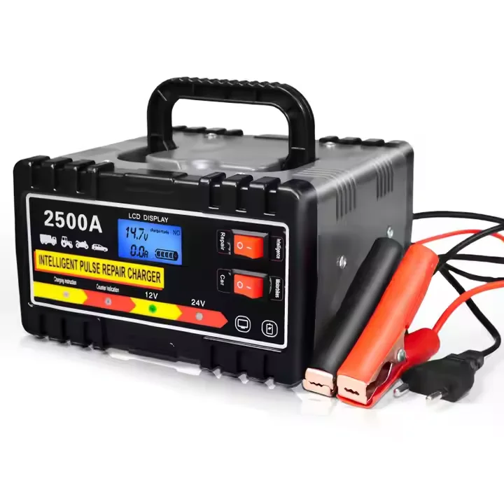 

C1165 Car Car Battery Charger 12V 10A 24V 5A Motorcycle Pulse Repair Charger