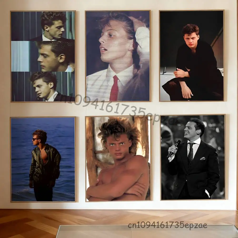 

L-Luis M-Miguel Poster HD Art Sticky Wall Waterproof Home Living Room Bedroom Bar Aesthetic Decoration