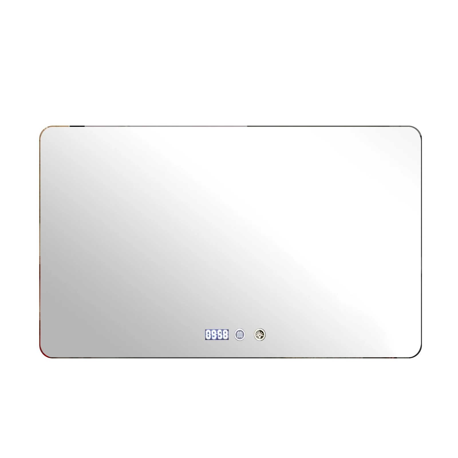 LED Badezimmerspiegel rechteckig 60x100 / 60x120 cm beleuchtet Wandspiegel dimmbar Touch Memory Funktion 3 Lichtfarben Antibeschlag HD Spiegel Bad modern Warmweiß