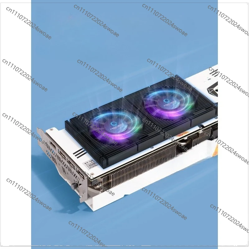 Graphics Card Back Plate Radiator 3090 Back Cooling Fan Video Memory Cooling 3080 3070 Radiator GPU