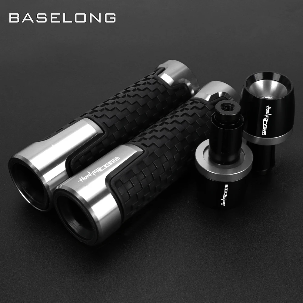 

Motorcycle Handle Bar Ends For HONDA CB599HORNET CB599 CB 599 HORNET 1998-2022 2023 2024 2025 Hand Grip Handlebar End Caps Grips