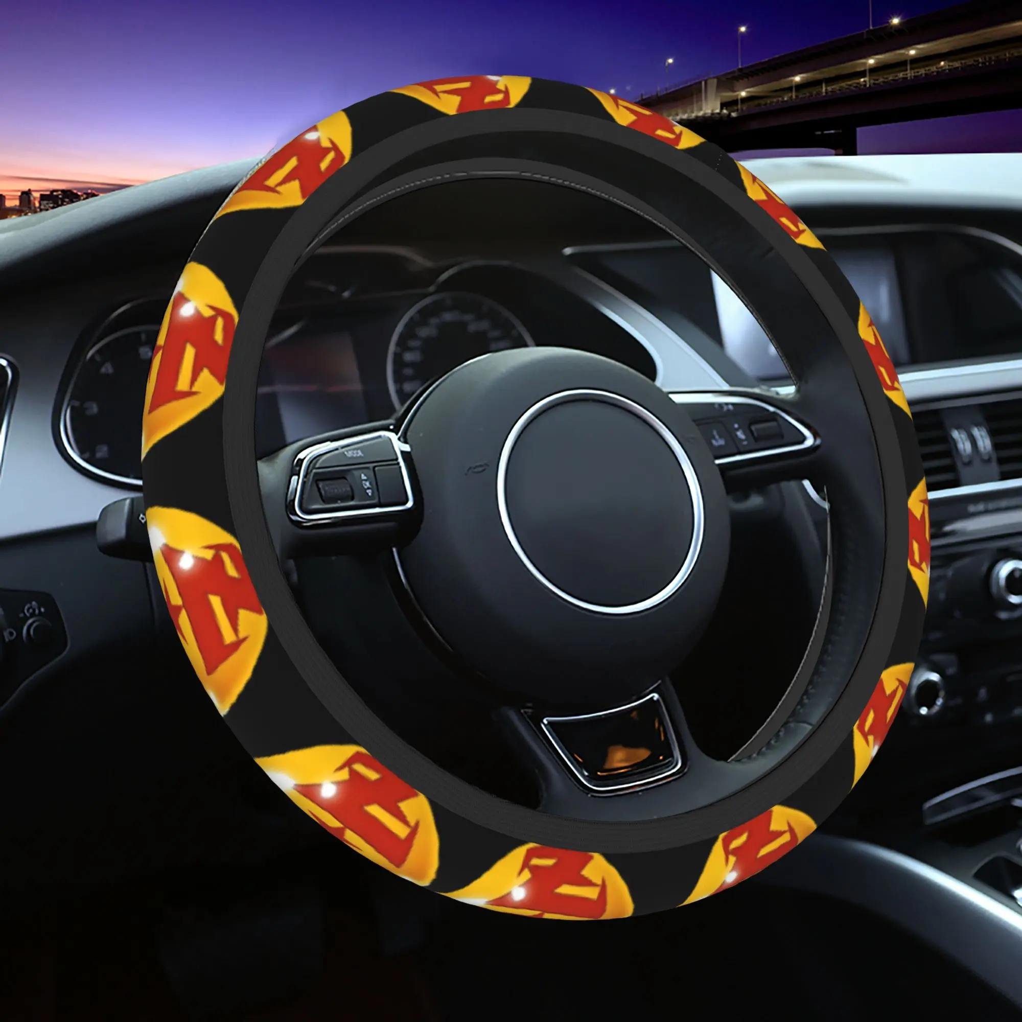 DBZ  Heroes Car Steering Wheel Cover Anti-slip  Auto Steering Wheel Protector Car-styling Steering-Wheel Accessories