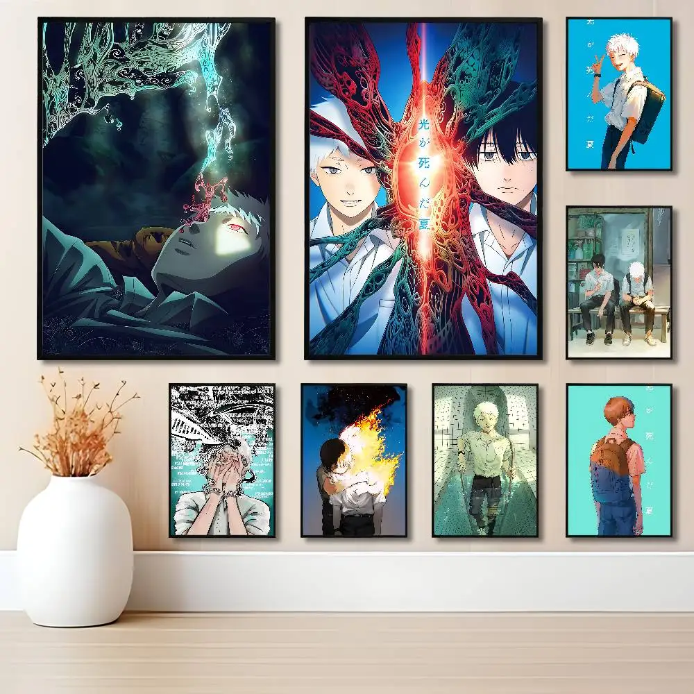 

T-The Summer H-Hikaru D-Died Anime Wall Art Canvas Painting Poster For Living Room Home Decor Decoration Picture