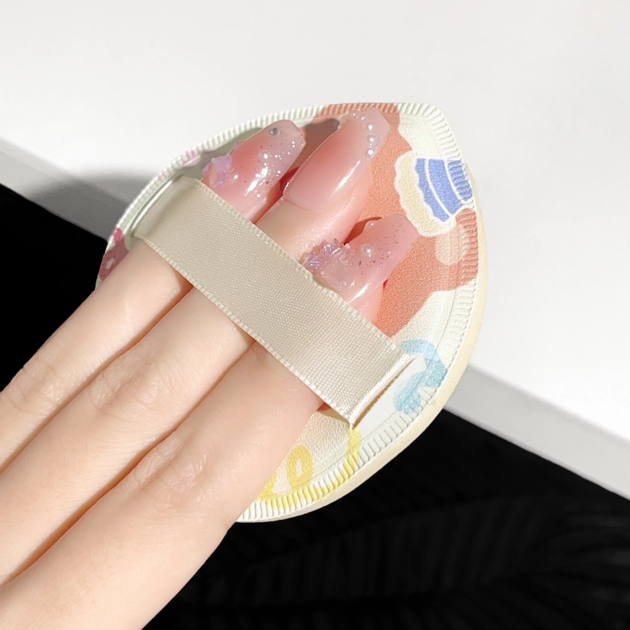 منتفخة مكياج كورية مزدوجة الاستخدام - إسفنجة ناعمة بلون الحلوى، للاستخدام الرطب/الجاف، تدوم طويلاً، مقاومة للزيت، معتمدة، للجنسين، أداة للوجه #3