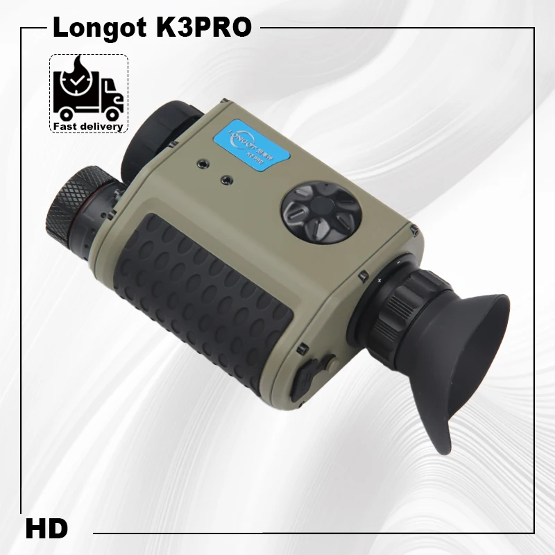 Longot K3PRO Thermal Imaging Scope Long Distance Night Thermal Camera Scope for Hunting and Patrol Security