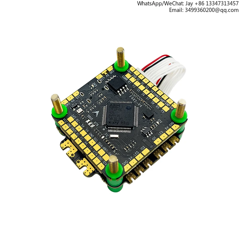 

PFLY Aocoda Metal Spare Parts For Remote Control Model 50A Stack ESC BLHeli-32-bit 128K Flight Control MPU6500 Compatible F450S