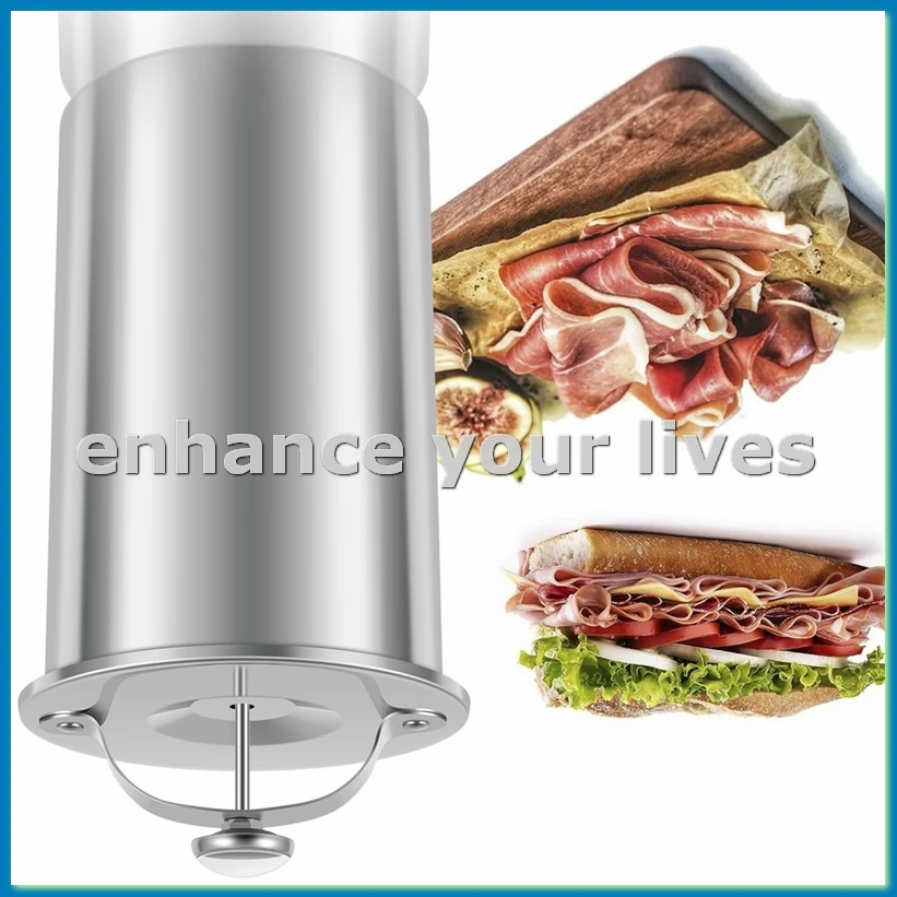 

Мясоварка 304, ветчина из нержавеющей стали, многофункциональная круглая форма, домашний маркер для мяса-AT48