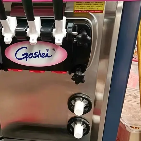 

Commercial Soft Ice Cream Machine Multi-Functional Sundae Maker Vending Machine for Business Use