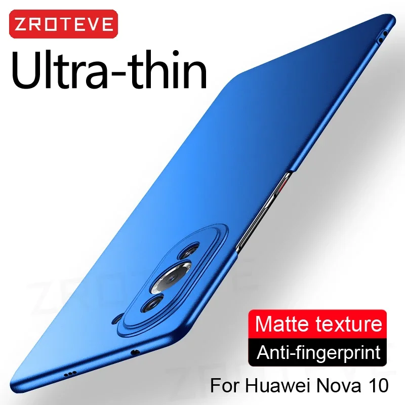 For Nova11 Case ZROTEVE Slim Hard PC Frosted Cover For Huawei Nova 11 12 SE 12s 11i 10 Pro Nova10 Nova11i Nova12i Phone Cases