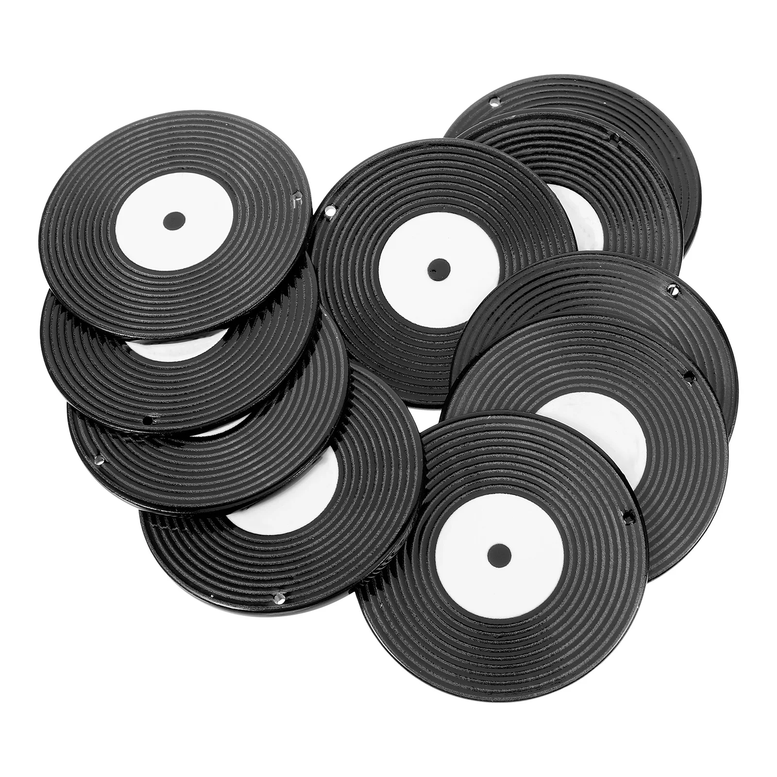 

10 Pcs Acrylic Jewelry Accessories Disk Charms DIY Pendant Earrings Necklace Bracelet Decor Novelty Ornaments