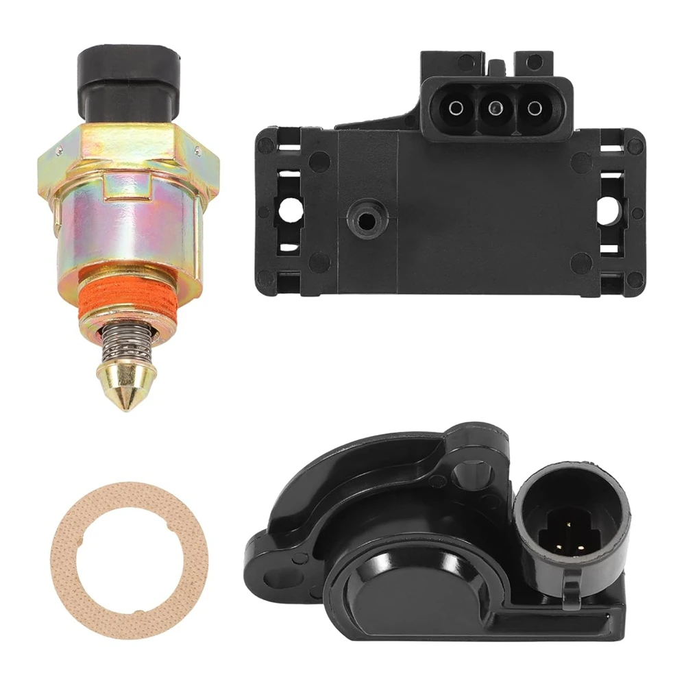 NEW-IACV válvula de Control de aire en reposo colector de mapa TPS Sensor de posición del acelerador 7696064 para Chevy C1500 C2500 K1500 K2500 Suburban
