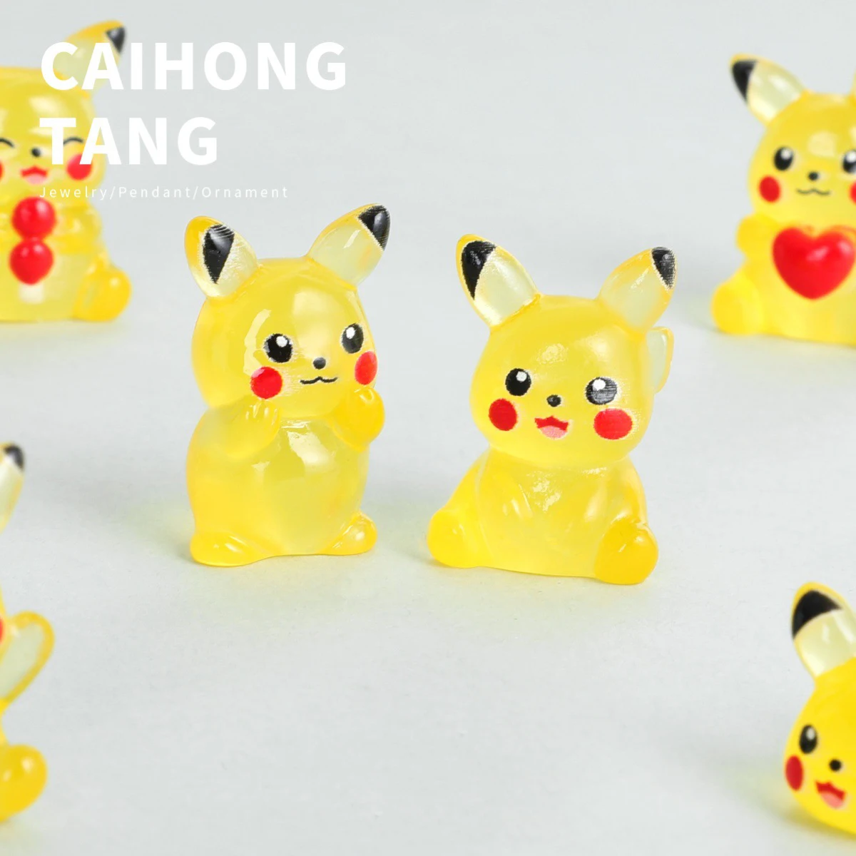 6 Stück/Set Pocket Monsters Anime-Figur, Kawaii-Actionfiguren, PVC-Desktop-Dekoration, Sammelmodell, Puppen, Spielzeug, Geburtstagsgeschenk – Detail 5