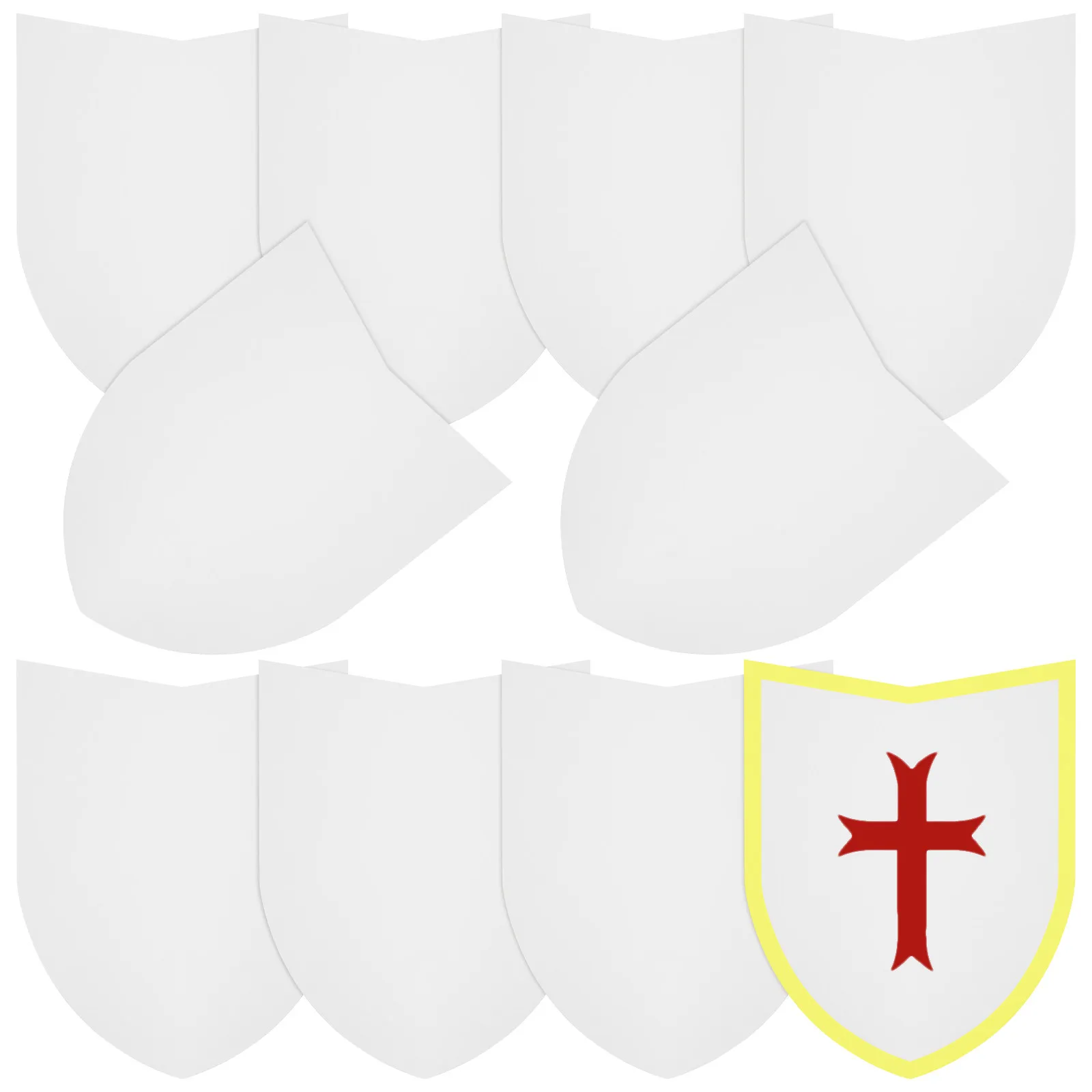 blank-diy-shield-paper-craft-kit-moderate-size-easy-to-hold-kids-performing-cosplay-shield-for-crafts-and-imaginative-play