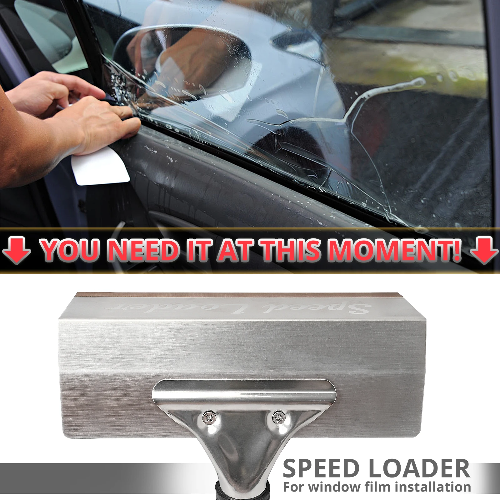 FOSHIO Pro Speed Loader Fenster Tönung Film Installieren Werkzeug PTFE Rand Auto Glas Wrap Vinyl Schutz Lücke Tucking Dichtung Multi-Größe – Detail 6