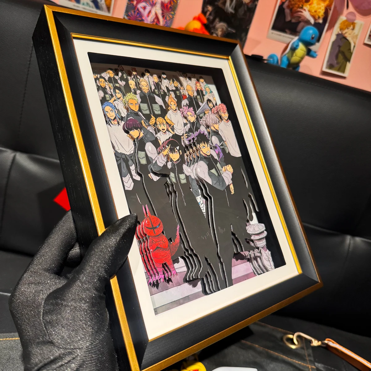 Новый Kaiju No.8 ручная работа 3D художественная живопись мультфильм Кафука фигурка настольный орнамент фанаты коллекционные подарки