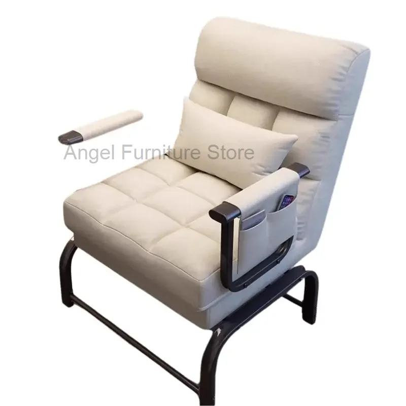 White Minimalist Recliner Designer Balcony Unique Metal Living Room Office Chair Portable Hotel Silla Comedor Home Furniture