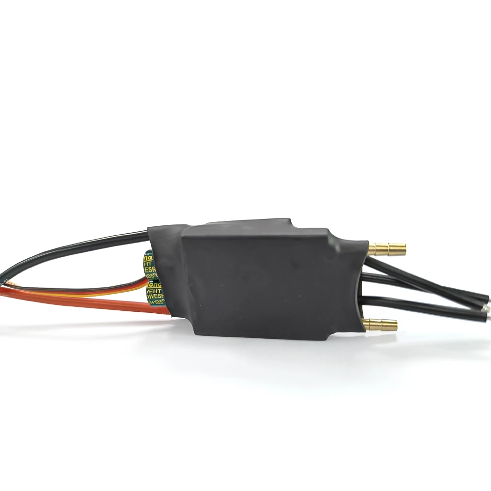 200A 125A 100A 80A 60A Regolatore di velocità elettrico di raffreddamento ad acqua senza spazzole ESC ESC unidirezionale con 5V/3A BEC per modello di barca RC