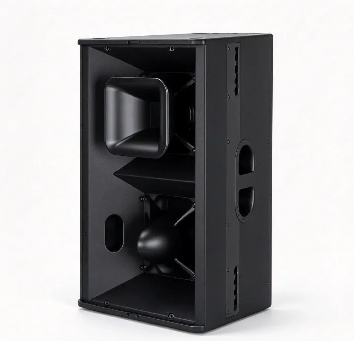 T24N Dual 12 Inch Stage Speaker Long Range PA System Professional Audio Sound Equipment Bar Club DJ Loudspeaker High Power Activ