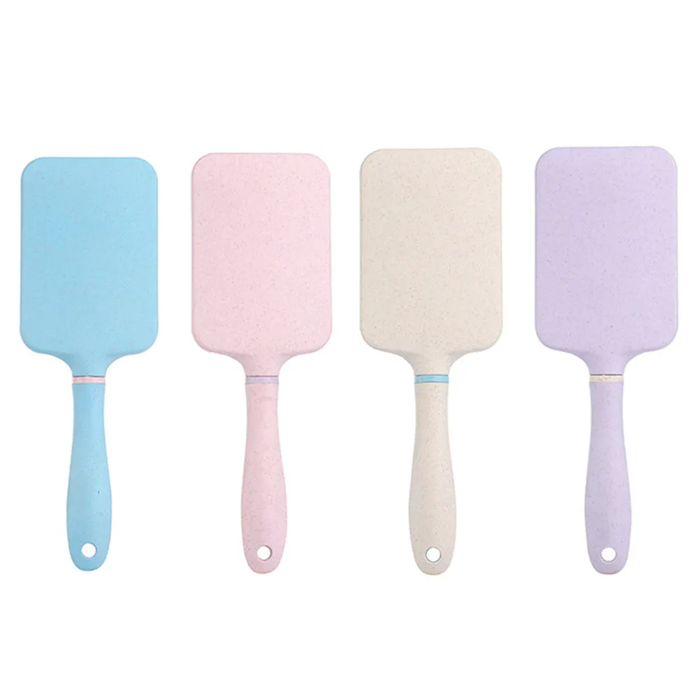 

Расческа-щетка из пшеничной соломы для распутывания волос, предотвращения секущихся кончиков, нежного массажа и стимуляции кровообращения