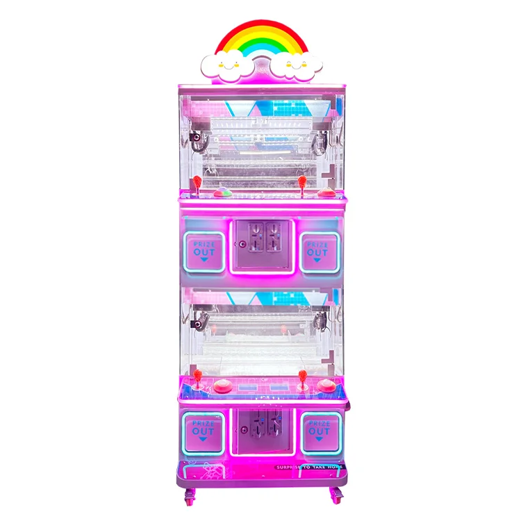 

High Quality 4-Player Claw Machine Mini Doll & Plush Toys Coin Operated Games for Shopping Malls Wholesale