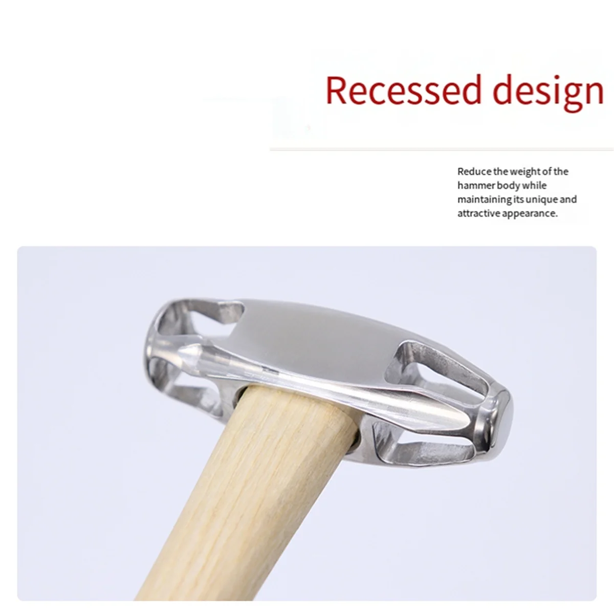 

New_Car Bump Repair Stainless Steel Shaping Hammer Percussion Hammer