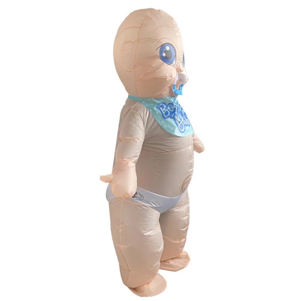Boys Girls Giant Baby Inflatable Clothing Adult Cosplay Mascot Costume Halloween  Gender Reveal Party view 4